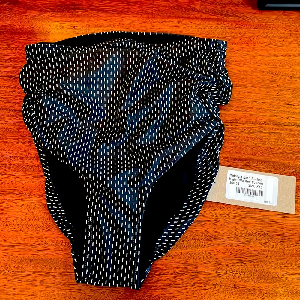 Albion high waisted bathing suit bottom size XXS new with tags